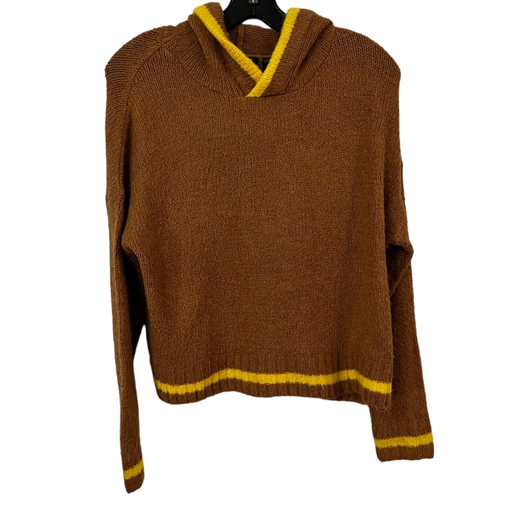 BRAVE SOUL LONDON KNIT HOODIE SWEATER